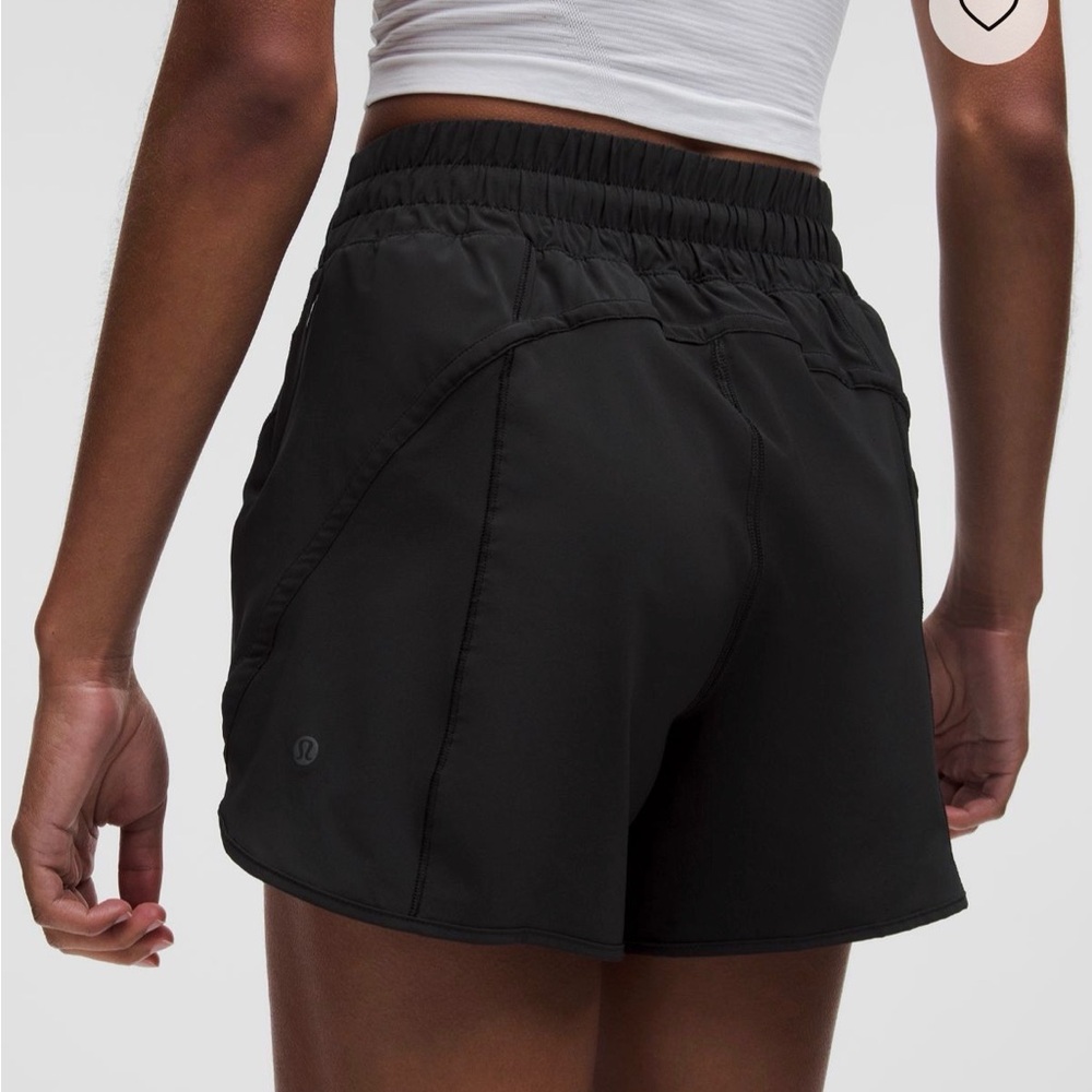 lululemon athletica Women's Track That High-Rise Lined Short 5” size 6